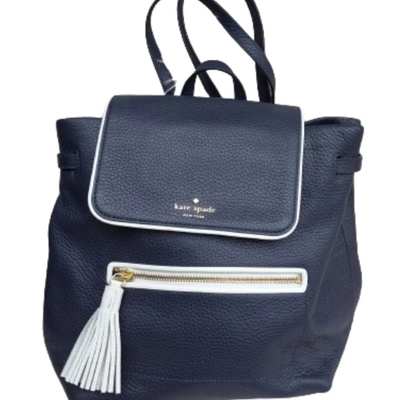 blue and white backpack leather Grained backpacks | Bags HAILEY Pastel Finished with adjustable straps and a top handle Dedalo Woven Printed Leather Backpack